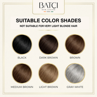 Hair Atelier Hair Concealer available color shades for different hair types