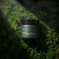 Hair Atelier Gummy Professional Gel product in natural green background
