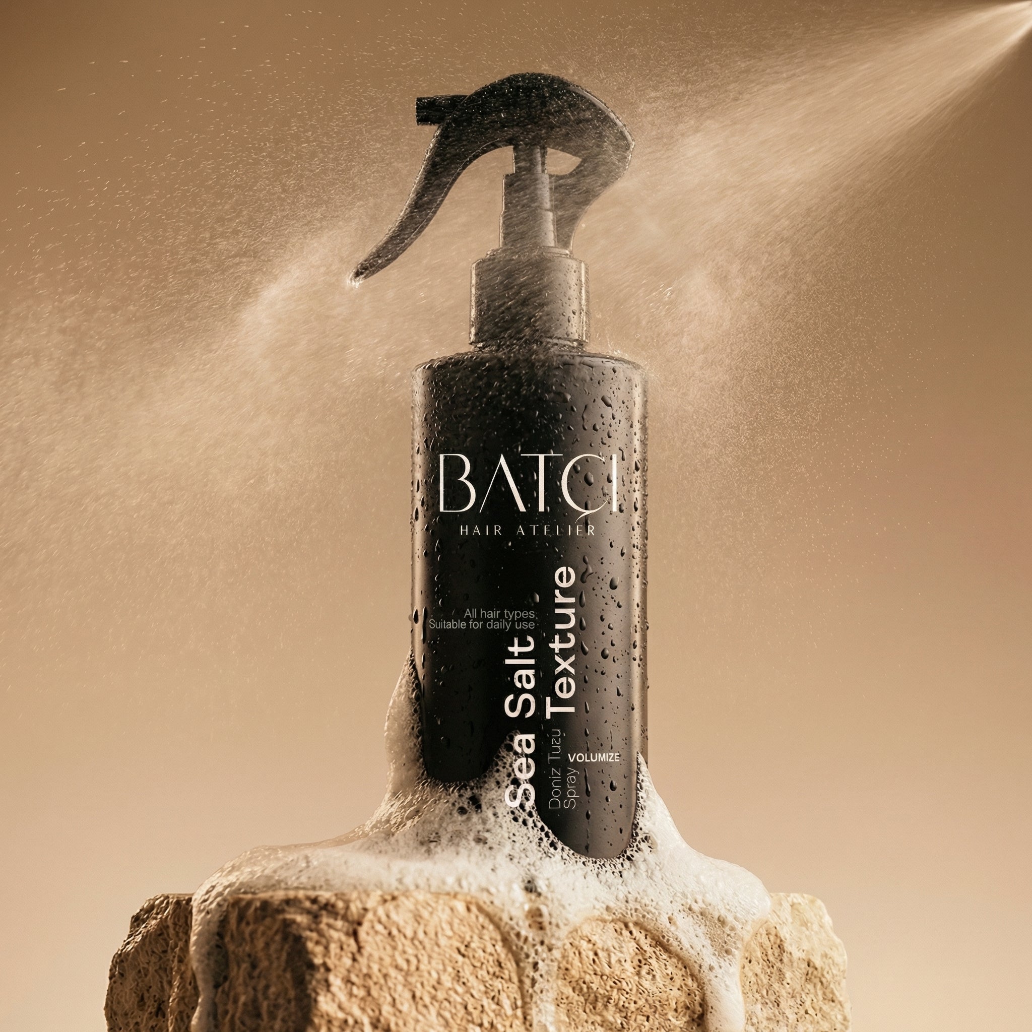 Hair Atelier Sea Salt Spray for beach wave texture and volume styling